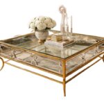 The Luxe Glass Top Coffee Table