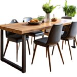 . The Industrial Loft Dining Table